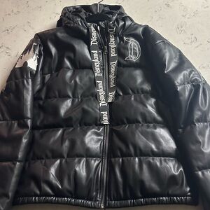 Disneyland Black puffer jacket